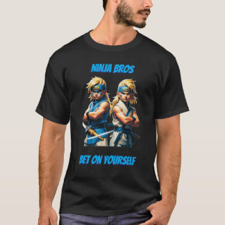 T-shirt Ninja Bros Pariez sur Vous-Même Basic