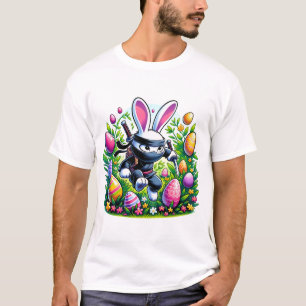 T-shirt Ninja Bunny Aventure de Pâques