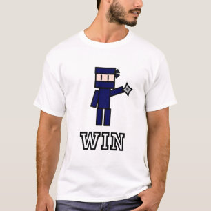 T-shirt Ninja contre des pirates - chemise de victoire de