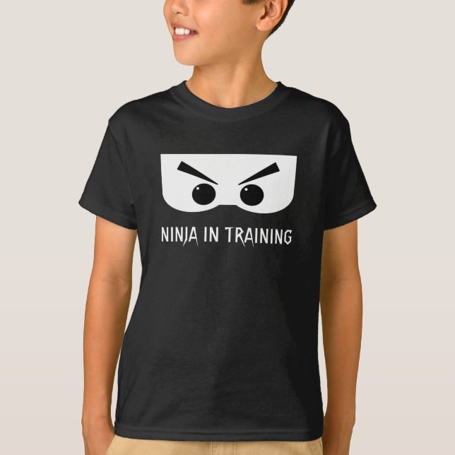 T-shirt Ninja dans la formation (Devant)