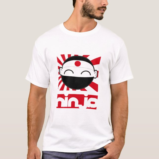 T-shirt Ninja de naissance (Devant)