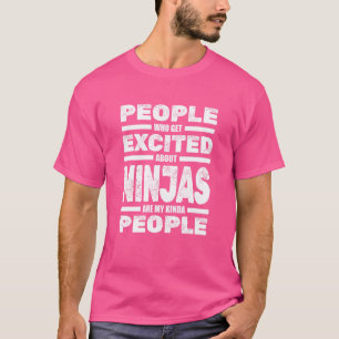 T-shirt Ninja guerrier japonais Katana épée Japon Shinobi