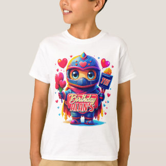 T-shirt Ninja of Love : mignonne et romantique ! Cadeau sp