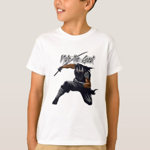 T-shirt Ninja pour les garçons. Grand cadeau d'an