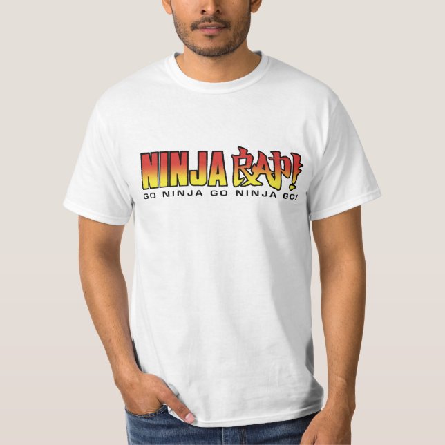T-shirt Ninja Rap ! Allez Ninja, Allez Ninja Allez ! (Devant)