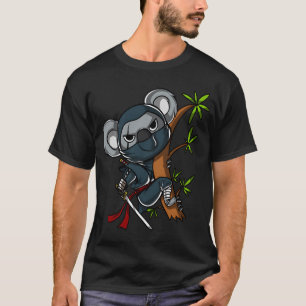 T-shirt Ninja Samouraï Koala Bear