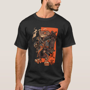 T-shirt Ninja Samurai Katana Sword