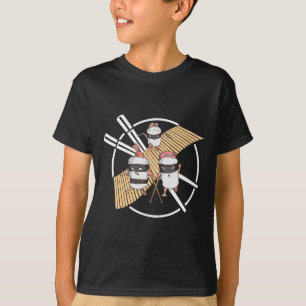 T-shirt Ninja Sushi Commence Une Mission Secourue Karate