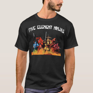 T-shirt Ninjas à cinq éléments