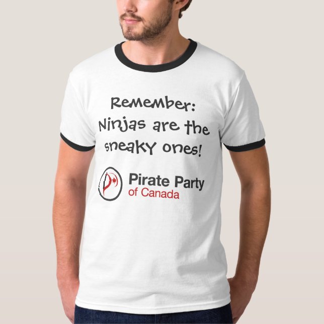 T-shirt Ninjas sont le sournois (Devant)