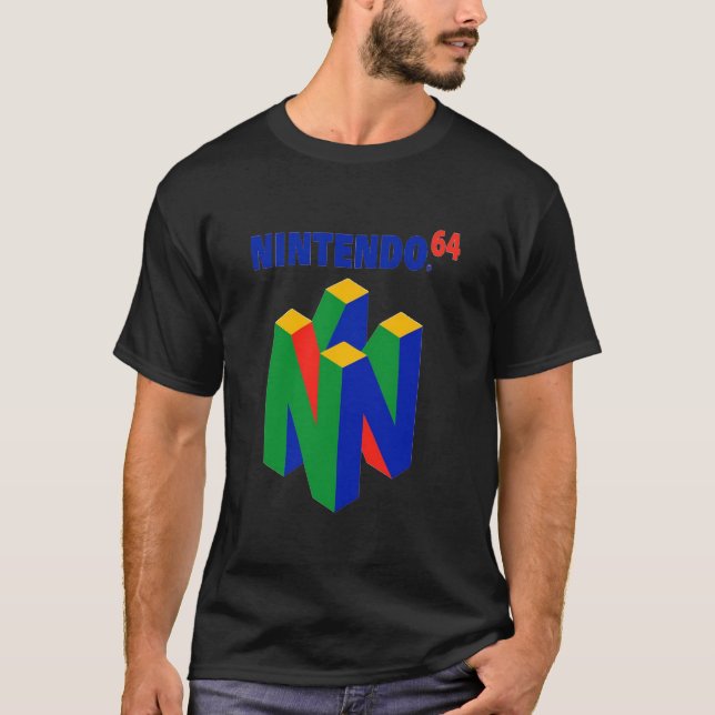 T-shirt Nintendo 64 Marchandise (Devant)