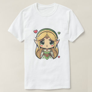 T-shirt Nintendo Legend of Zelda Princesse Zelda Chibi