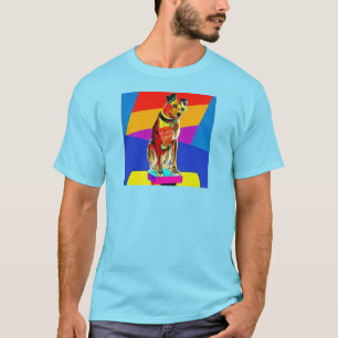 T-shirt Nipper, RCA Chien Pop Art