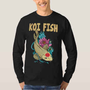 T-shirt Nishikigoi japonais traditionnel Koi Poisson Koi P