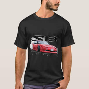 T-shirt nissan S13 240 ROUGE DRIFTING