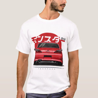 T-shirt Nissan Silvia S15 Spec R Aero SR20DET JDM Car 