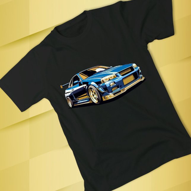 T-shirt Nissan Skyline GT-R R34 Sportscar (Créateur téléchargé)