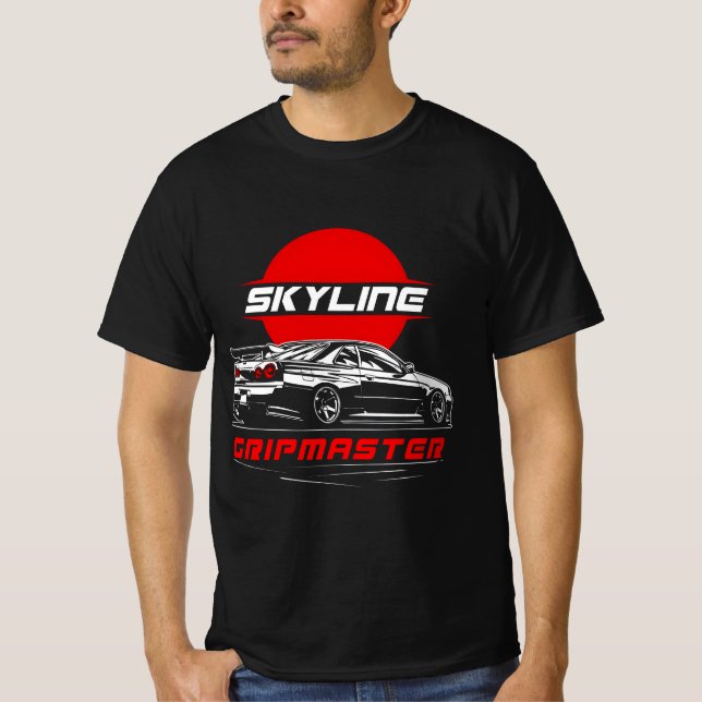 T-shirt Nissan Skyline GTR (Devant)