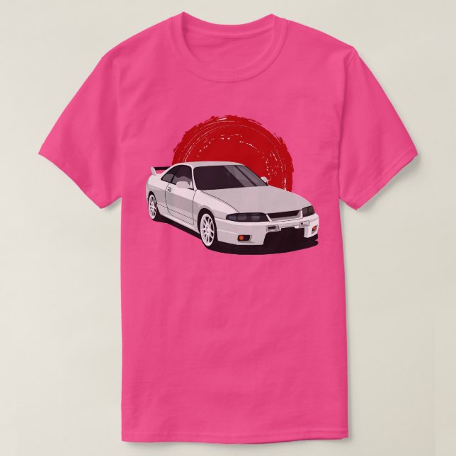 T-shirt Nissan Skyline RTM 33 1 (Design devant)