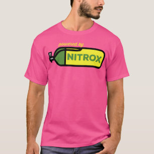 T-shirt Nitrox Propulsé Par Plongée Plongée Sous-Marine Ta