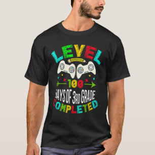 T-shirt Niveau 100 Jours 3e année École primaire terminée