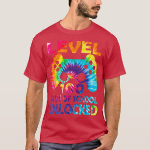 T-shirt Niveau 100 Jours De Jeux Vidéo De Gamer Déverrouil