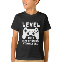 niveau 100 jours d'école terminée - Garçons Gamer
