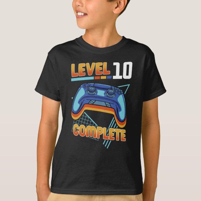 T-shirt Niveau 10 achevé - Cadeau (Devant)