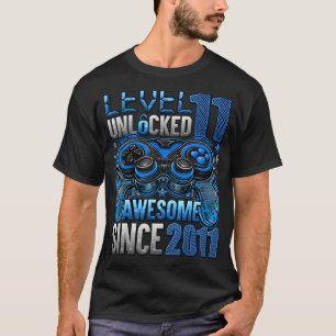 T-shirt Niveau 11 Déverrouillé stupéfiant depuis 2011 11e