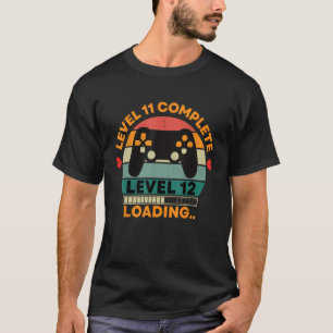 T-shirt Niveau 11 niveau complet 12 chargement 11e Mariage