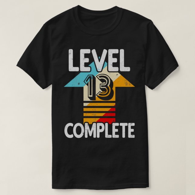 T-shirt Niveau 13 complet Anniversaire (Design devant)
