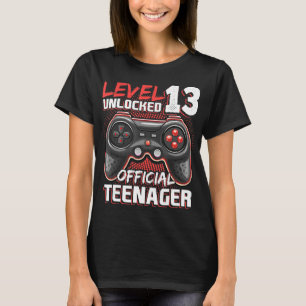 T-shirt Niveau 13 Jeux vidéo officiels non bloqués 13t