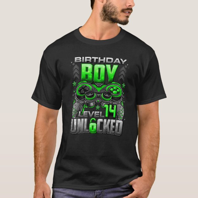 T-shirt Niveau 14 Déverrouillé stupéfiant depuis 2008 14e  (Devant)