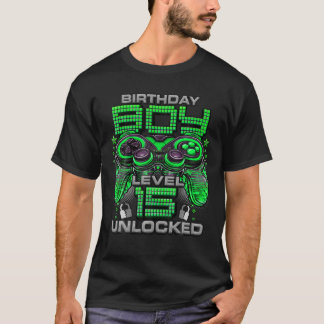 T-shirt Niveau 15 déverrouillé stupéfiant depuis 2008 15e 