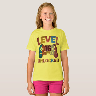 T-Shirt Niveau 16 débloqué