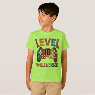 T-Shirt Niveau 16 débloqué
