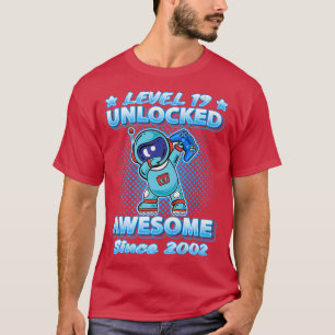 T-shirt Niveau 19 Débloqué Incroyable Depuis 2002 Dabbing