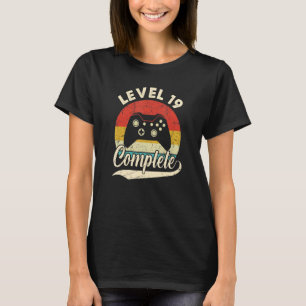 T-shirt Niveau 19 Terminer le 19e anniversaire de Mariage