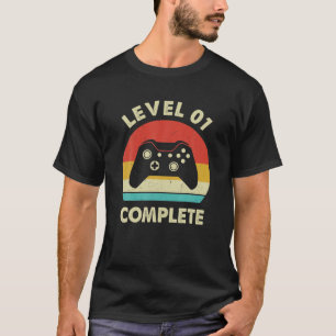 T-shirt Niveau 1 Gamme vidéo complète - 1Er Anivers Mariag