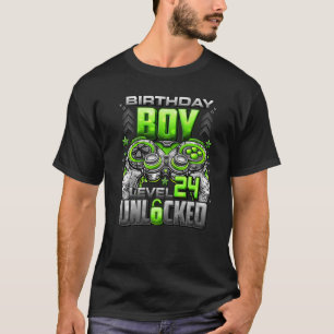 T-shirt Niveau 24 Déverrouillé stupéfiant depuis 1998 24e