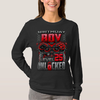 T-shirt Niveau 25 Déverrouillé stupéfiant depuis 1997 25e 