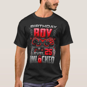 T-shirt Niveau 25 Déverrouillé stupéfiant depuis 1997 25e 