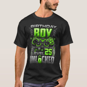 T-shirt Niveau 25 Déverrouillé stupéfiant depuis 1997 25e 
