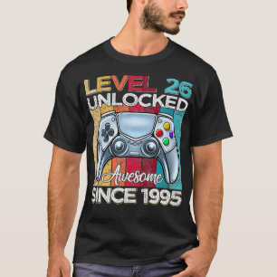 T-shirt Niveau 26 Déverrouillé stupéfiant depuis 1995 26e