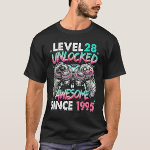 T-shirt Niveau 28 Déverrouillé stupéfiant depuis 1995 28e 