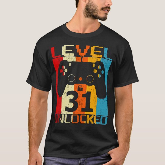 T-shirt Niveau 31 déverrouillé (Devant)