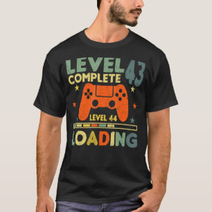 T-shirt Niveau 43 Niveau complet 44 Chargement 43e anniver