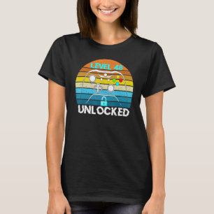 T-shirt Niveau 48 Déverrouillé Video Gamer 48e anniversair
