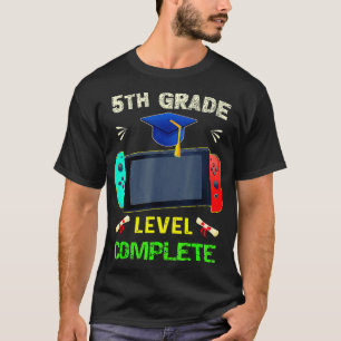 T-shirt Niveau 5e niveau Complet Graduation gammes classe