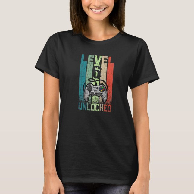 T-shirt Niveau 6 déverrouillé stupéfiant depuis 2017 6e an (Devant)